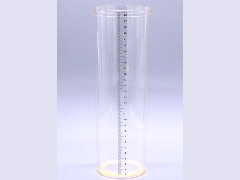 透明盛液筒